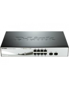 Switch d  link 8 puertos gigabit ethernet 10  100  1000 poe layer2 smartiii