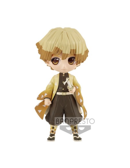 Figura banpresto q posket kimetsu no yaiba demon slayer zenitsu agatsuma ver  b