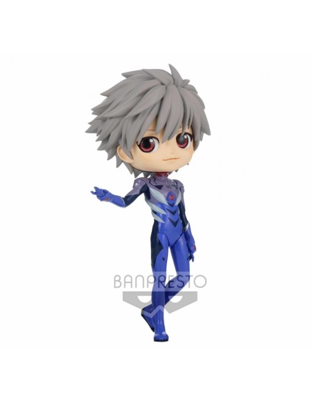 Figura banpresto q posket evangelion new theatrical edition kaworu nagisa plugsuit syle ver  b