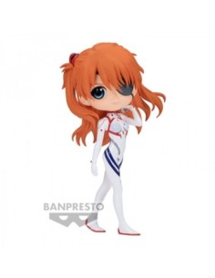 Figura banpresto q posket evangelion  3 01 0 plugsuit style asuka shikinami langley ver b 14cm
