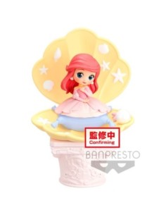 Figura banpresto q posket disney la sirenita ariel vestido rosa ver  b