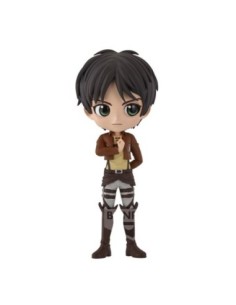 Figura banpresto q posket ataque a los titanes eren yeager vol 2 14cm