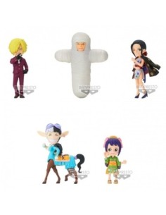 Figura banpresto one piece world collectable figure  wanokuni onigashima 5  4  7cm 1 unidad aleat