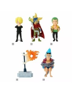 Figura banpresto one piece world collectable enies lobby 2 unidad aleatoria