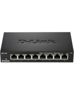 Switch 8 puertos 10  100 fast ethernet d  link