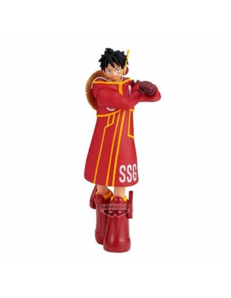 Figura banpresto one piece the shukko monkey d  luffy ver  egghead 14cm