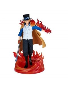 Figura banpresto one piece the shukko logia sabo special edition 17cm