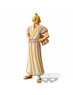 Figura banpresto one piece sanji wanokuni vol  5 the grandlinemen