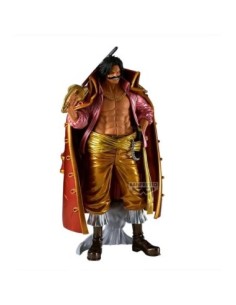 Figura banpresto one piece premium gol d roger [the metallic] 30cm