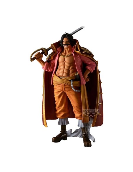 Figura banpresto one piece premium gol d roger [the brush] 30cm