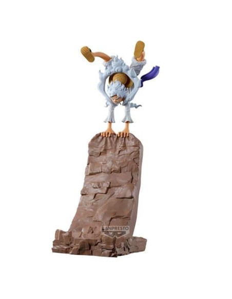 Figura banpresto one piece monkey d  luffy fl gear 5 vol 2 10cm