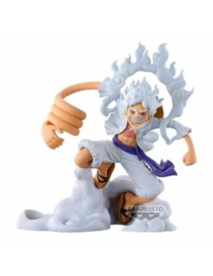 Figura banpresto one piece monkey d  luffy fl gear 5 vol 1 10cm