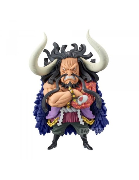 Figura banpresto one piece mega world collectable figure kaido of the beasts 13cm