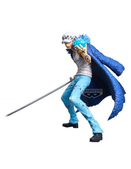 Figura banpresto one piece glitter y glamours trafalgar law special edition 23cm