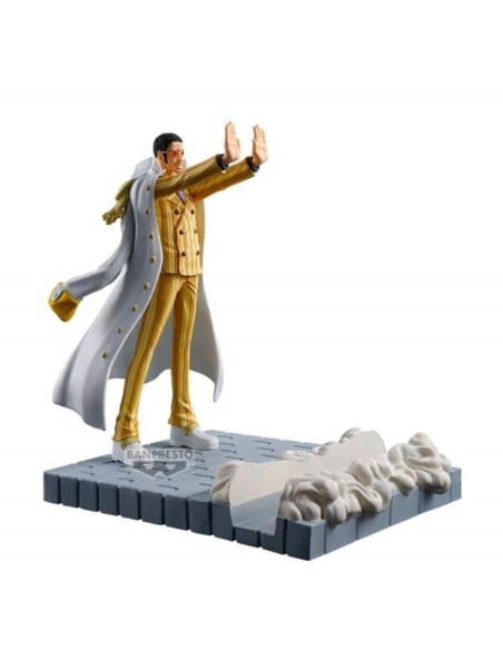 Figura banpresto one piece fl kizaru borsalino 12cm