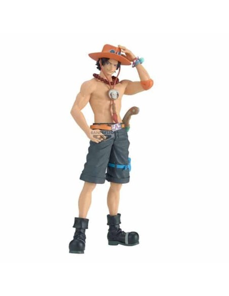 Figura banpresto one piece dxf the grandline series special portgas d ace 20cm