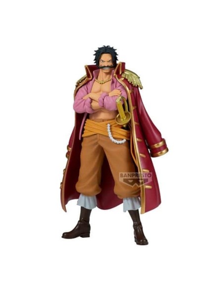 Figura banpresto one piece dxf the grandline series special gol d roger 20cm