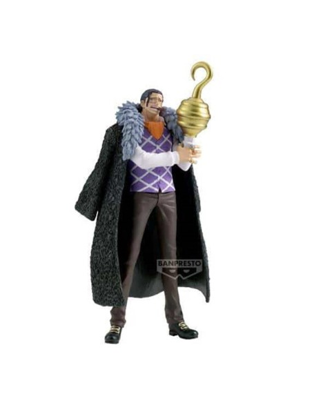 Figura banpresto one piece dxf the grandline series extra crocodile 17cm