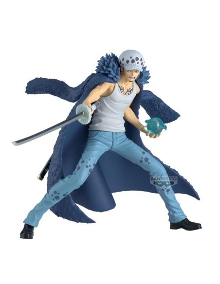 Figura banpresto one piece battle record collection trafalgar law 15cm