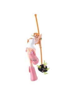 Figura banpresto one piece battle record collection nami 15cm