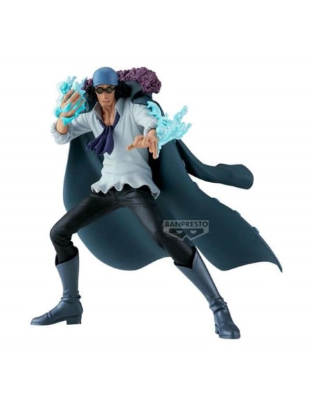 Figura banpresto one piece battle record collection kuzan 15cm