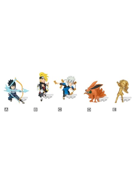 Figura banpresto naruto narutop99 world collectable figure vol 5