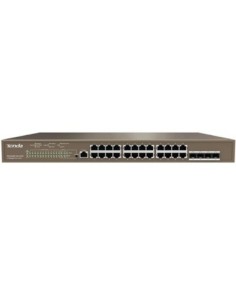 Switch 24 puertos gigabit ethernet 10  100  1000 tenda