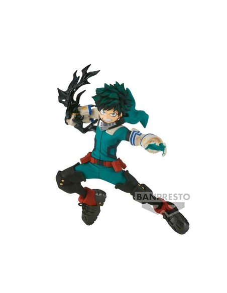 Figura banpresto my hero academia the amazing heroes izuku midoriya latigo negro plus vol 2