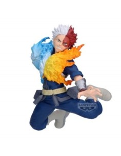 Figura banpresto my hero academia maximatic shoto todoroki 17cm
