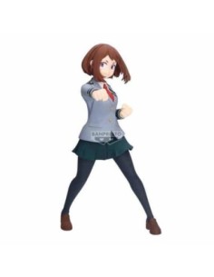 Figura banpresto my hero academia glitter y glamours ochaco uraraka 22cm