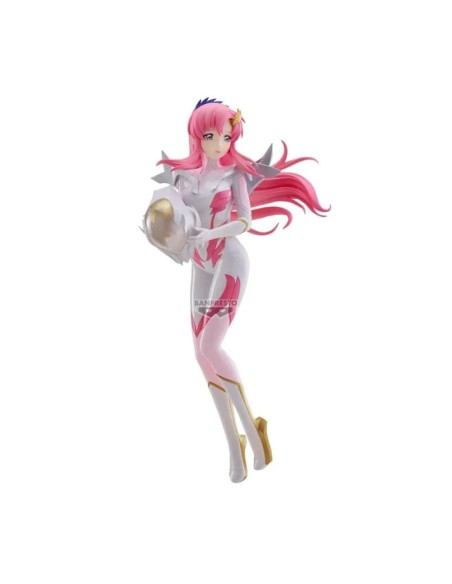 Figura banpresto mobile suit gundam seed freedom glitter y glamours lacus clyne 22cm
