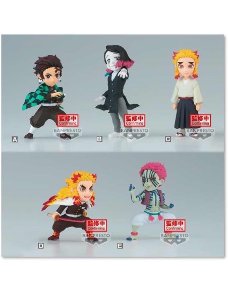 Figura banpresto kimetsu no yaiba world collectable 1 unidad aleatoria vol 8