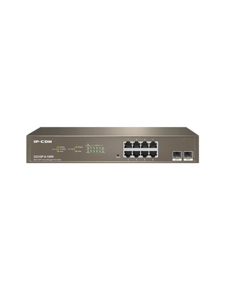 Switch 10 puertos ip  com 8 puertos gigabit ethernet 2 puertos sfp