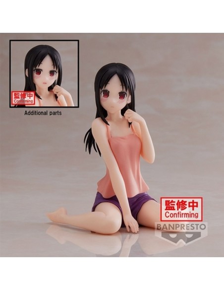 Figura banpresto kaguya  sama love is war ultra romantic relax time kaguya shinomiya 10cm