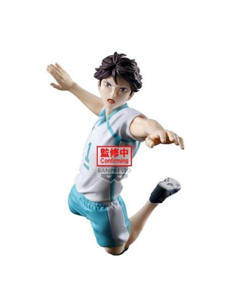 Figura banpresto haikyu posing figure toru oikawa 15cm