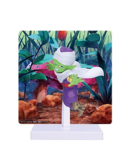 Figura banpresto dragon ball daima piccolo mini con panel 8cm