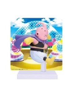 Figura banpresto dragon ball daima majin buu con panel 8cm