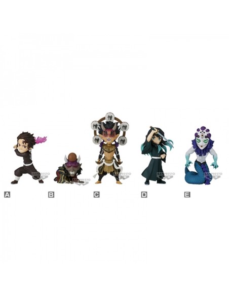 Figura banpresto demon slayer kimetsu no yaiba world collectable vol 13 1 unidad aleatoria