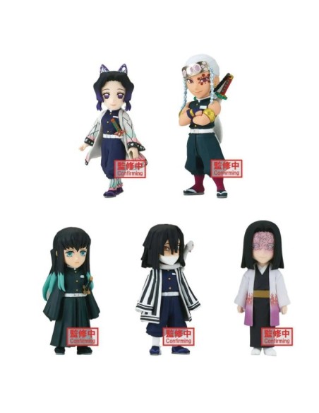 Figura banpresto demon slayer kimetsu no yaiba world collectable vol  6 unidad aleatoria
