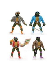 Surtido figuras 4 the loyal subjects tortugas ninja street gang 13 cm exclusive N2