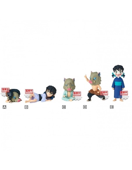 Figura banpresto demon slayer kimetsu no yaiba world collectable inosuke hashibira collection unidad