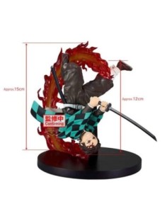 Figura banpresto demon slayer kimetsu no yaiba vibration stars plus tanjiro kamado 12cm