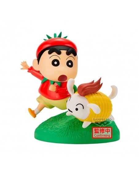 Figura banpresto crayon shinchan vignette vegetable costume 10cm