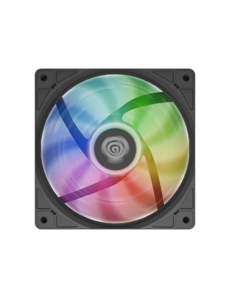 Ventilador caja ordenador genesis oxal 120 argb negro 120mm