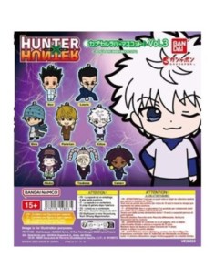 Surtido bandai gashapon hunter x hunter capsule rubber 3 40 articulos