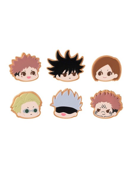 Surtido 6 figuras megahouse jujutsu kaisen charm patisserie