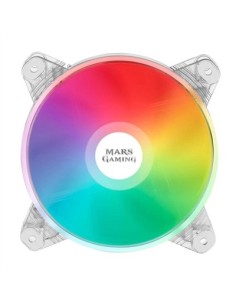Ventilador caja mars gaming mfg chroma ultra silent 120mm rgb