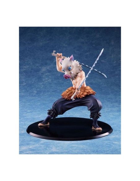 Figura aniplex demon slayer kimetsu no yaiba inosuke hashibira con y sin mascara de jabali