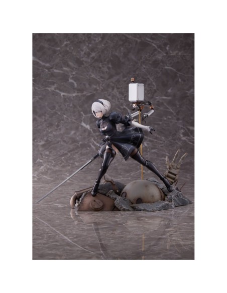 Figura aniplex 2b deluxe edition statue 20 cm nier automata ver 1 1a 1  7 scale