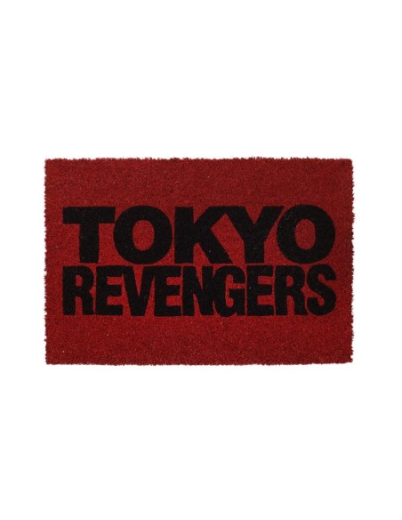 Felpudo 60x40 cm logo sobre rojo tokyo revengers